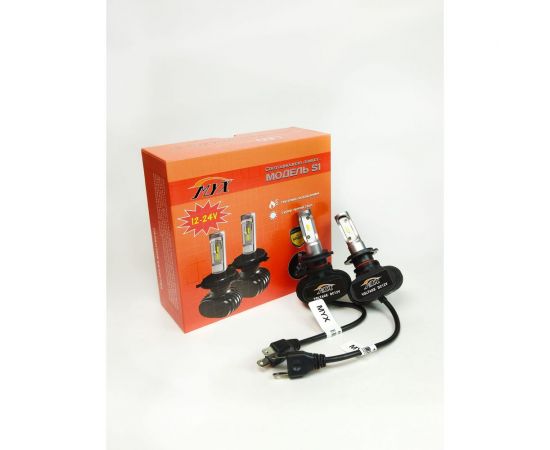 Светодиодные автолампы MYX Light S1 H7, 12-24 В, 18 Вт, CSP 1860, 6000 K, 2 шт. 010307 