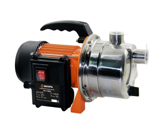 Поверхностный насос Вихрь ПН-1100Н 68/4/3 