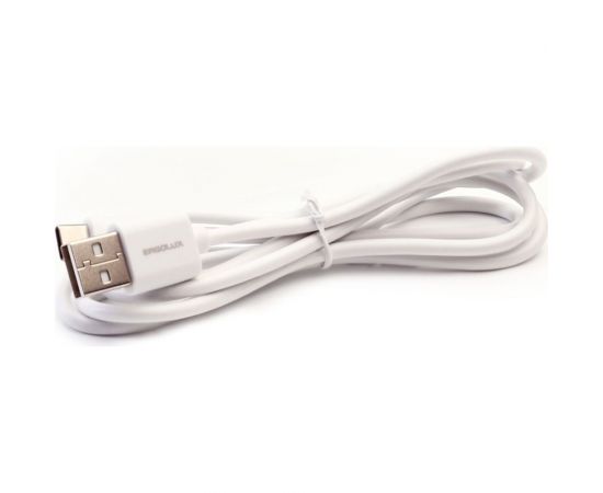 Кабель Ergolux Elx-cdc02-c01, usb-type c, 3а, 1.2м, белый, зарядка+передача данных 15095 