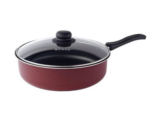 Сотейник SCOVO диаметр 20 см стеклянная крышка СЭ-032 