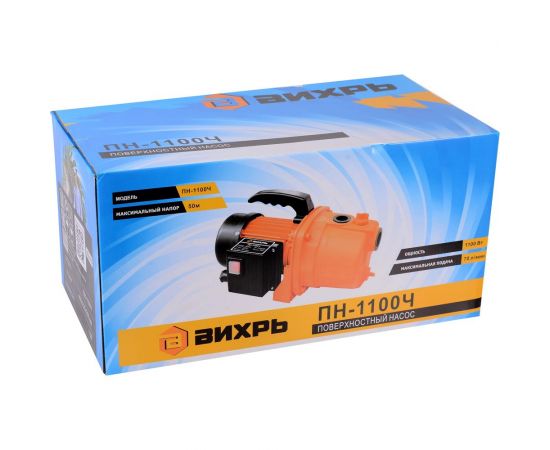 Самовсасывающий поверхностный насос Вихрь ПН-1100Ч 68/4/6 – изображение 11