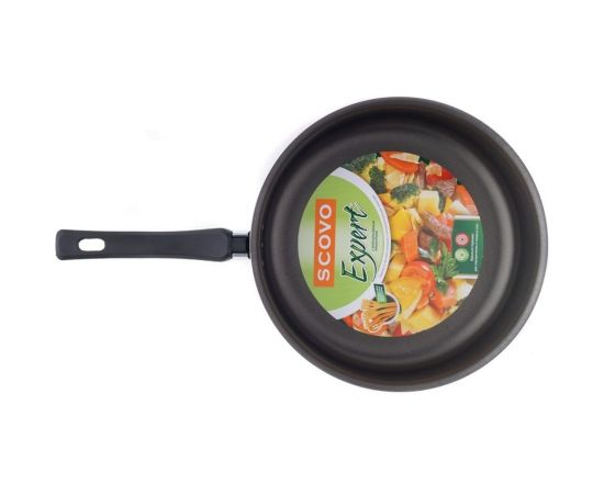 Сотейник SCOVO диаметр 20 см стеклянная крышка СЭ-032 – изображение 2