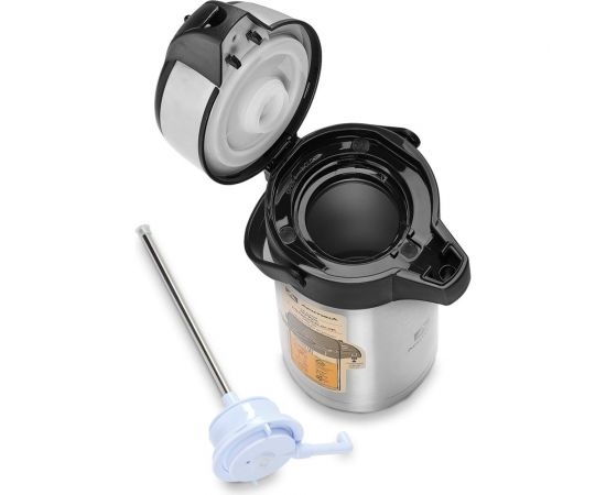 Настольный термос Арктика 3.5 л, с пневмонасосом, стальной 501-3500 – изображение 3