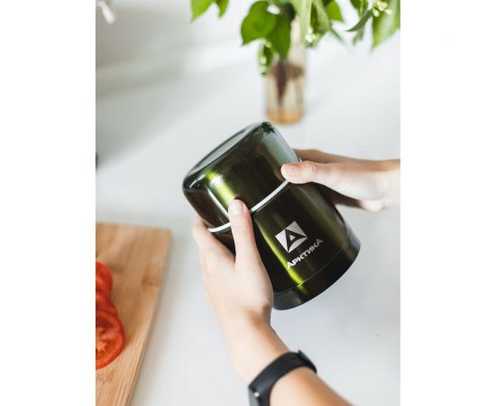 Термос для еды с супер-широким горлом Арктика 0.5 л, болотный 302-500-GN – изображение 3