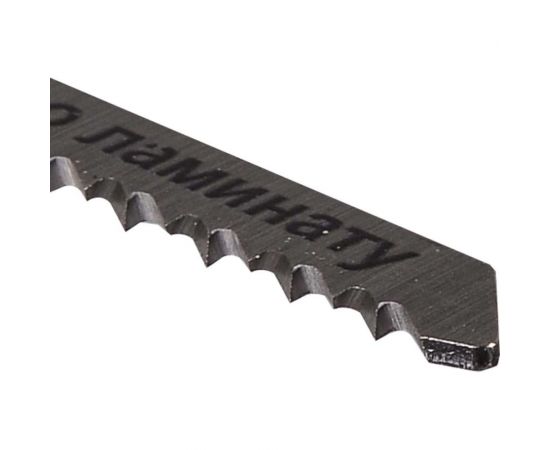 Пилки для лобзика Т101ВR по ламинату, чистый,обратный рез 100х75мм, 2 шт. Вихрь 73/10/5/4 – изображение 3