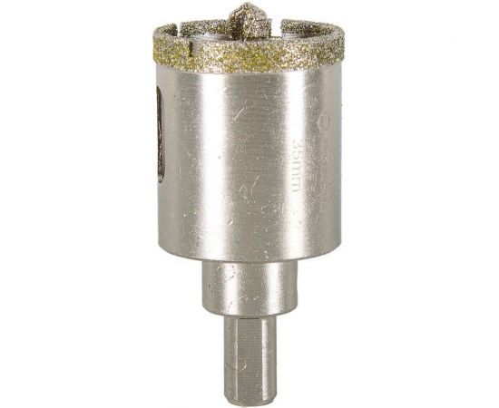 Коронка алмазная по керамограниту/керамике 35 мм Вихрь 73/10/9/5 – изображение 3