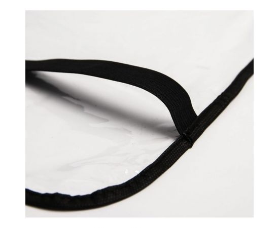 Защитная накидка на спинку сидения автомобиля СИМАЛЕНД 60x40 см, ПВХ, 2 кармана 4940725 – изображение 4