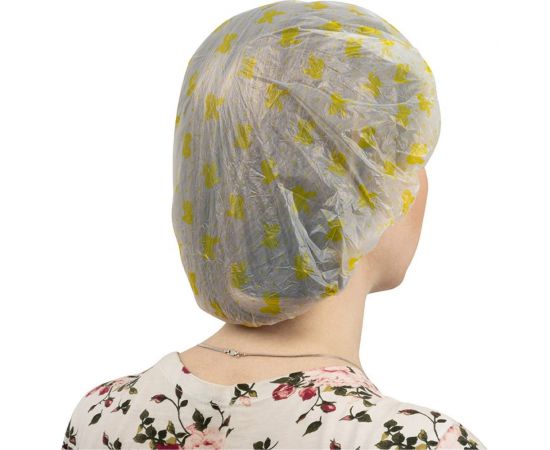 Шапочка для душа Рыжий кот 1 шт., полиэтилен 280084 – изображение 5