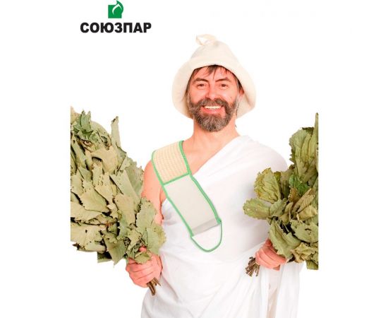 Натуральная мочалка-лента СОЮЗПАР Коллекция Народные промыслы 48 S2-F – изображение 6