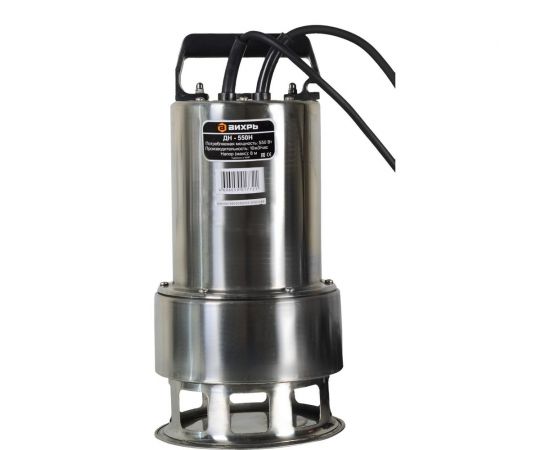 Дренажный насос Вихрь ДН-550Н 68/2/4 – изображение 6