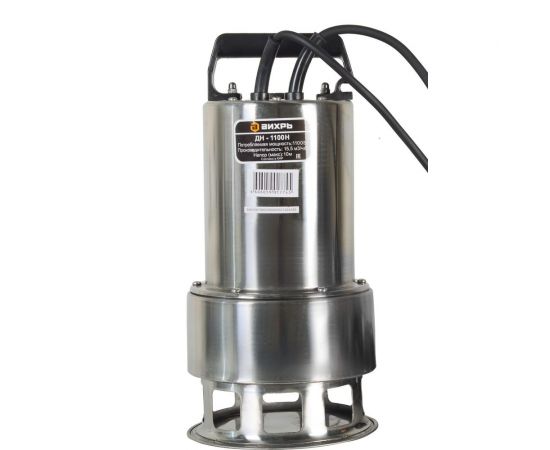 Дренажный насос Вихрь ДН-1100Н 68/2/5 – изображение 8