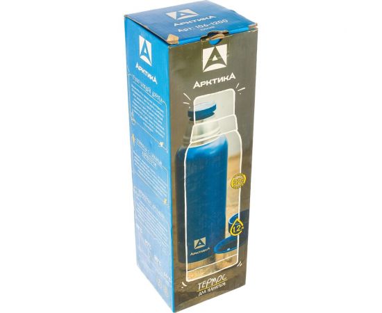 Термос с узким горлом Арктика 106-1200-BL, синий – изображение 8