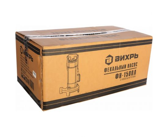 Фекальный насос Вихрь ФН-1500Л 68/5/5 – изображение 9