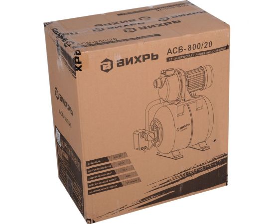 Насосная станция Вихрь АСВ-800/20 68/1/5 – изображение 9