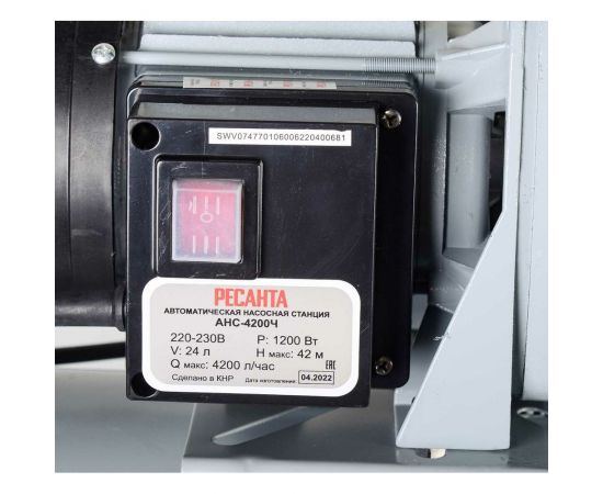 Автономная насосная станция Ресанта АНС-4200Ч 77/1/6 – изображение 10