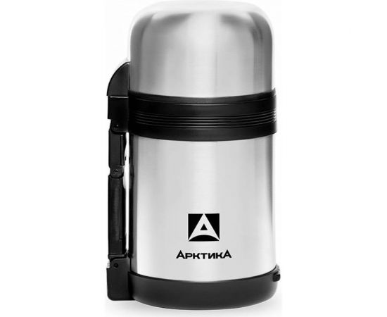 Стальной универсальный термос для еды и напитков Арктика 0.8 л 201-800 