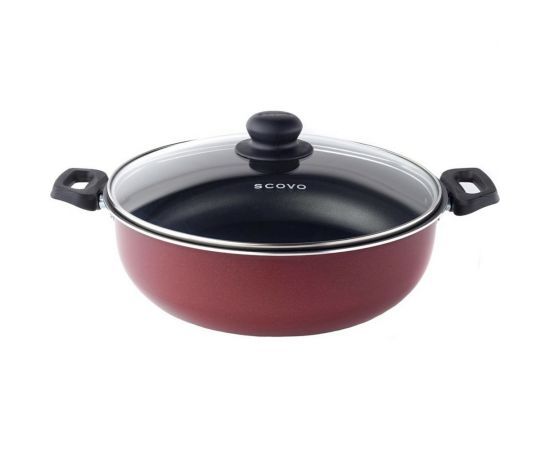 Глубокая жаровня Демидовский 26 + стеклянная крышка СЭ-013 