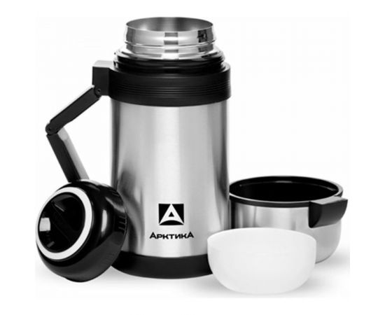 Стальной универсальный термос для еды и напитков Арктика 0.8 л 201-800 – изображение 2
