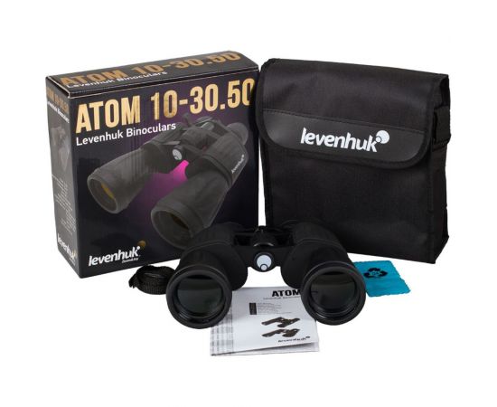 Бинокль Levenhuk Atom 10-30x50 67684 – изображение 2
