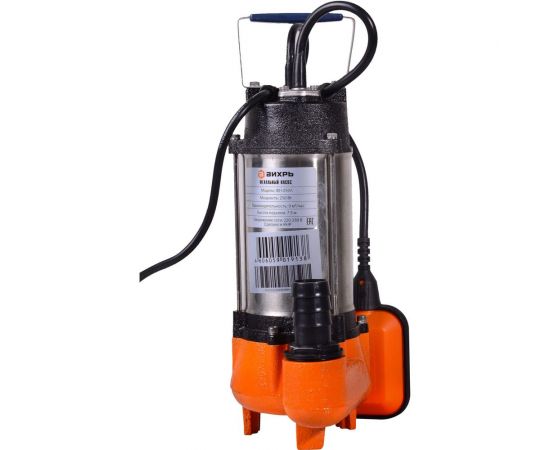 Фекальный насос Вихрь ФН-250А 68/5/7 – изображение 3