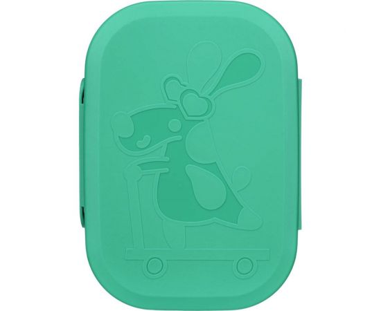 Ланч-бокс Phibo СОБАЧКА 180x130x50 мм, 0,98 л зеленый 431316409 – изображение 4