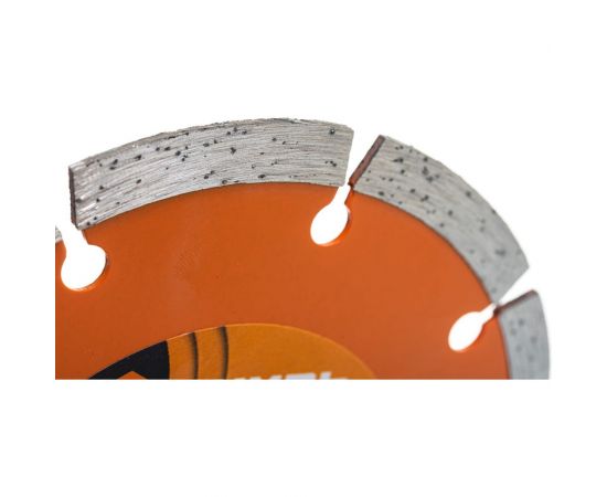 Диск алмазный отрезной сегментный СТАНДАРТ (125х22.2 мм; сухая резка) Вихрь 73/10/3/13 – изображение 5