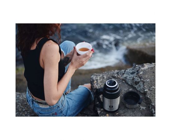 Стальной универсальный термос для еды и напитков Арктика 0.8 л 201-800 – изображение 6