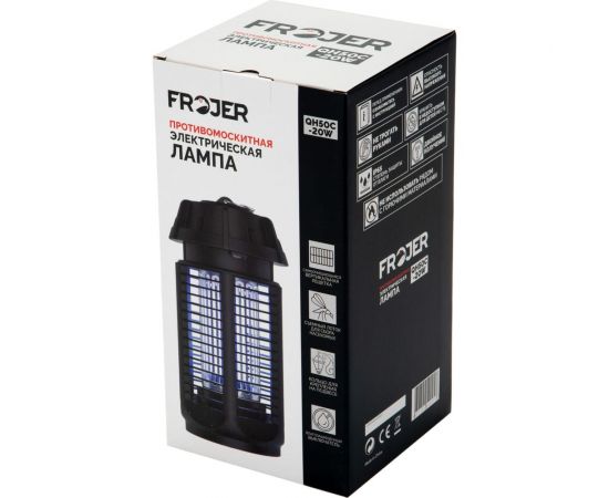Электрическая противомоскитная лампа FROJER QH50C-20W – изображение 6