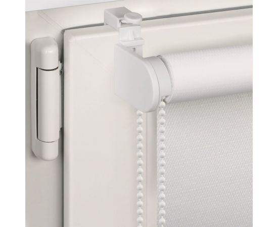 Рулонная штора PRAKTO BLACKOUT 40х160см Dublin белый 7799606 – изображение 8