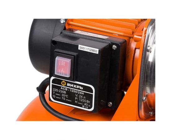 Автоматическая станция водоснабжения Вихрь АСВ-1200/24Н 68/1/6 – изображение 9