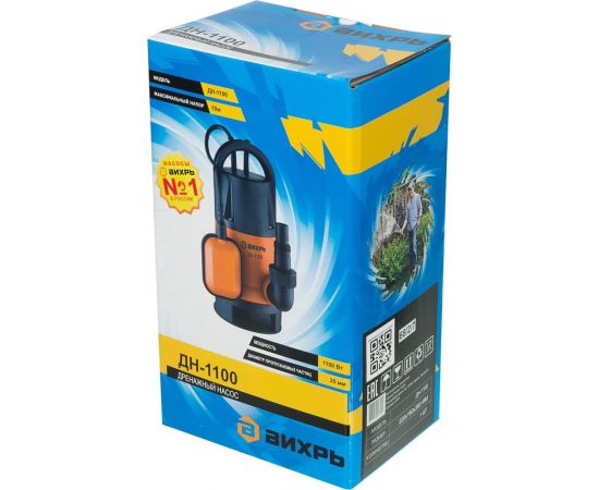 Дренажный насос Вихрь ДН-1100 68/2/7 – изображение 10