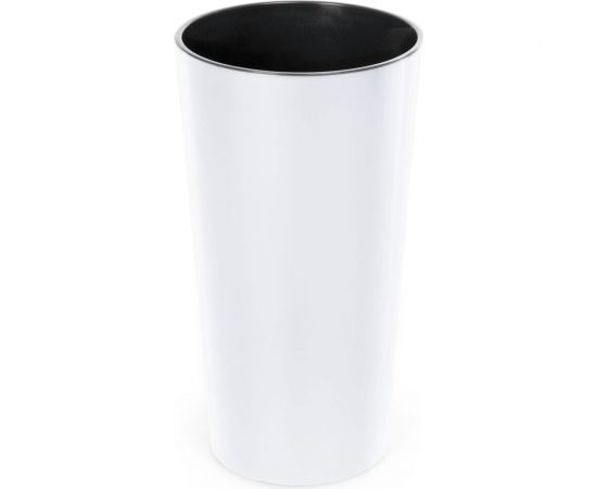 Кашпо с вкладышем LAMELA Sp.z o. LILIA 536 25х47 см, белое 030932 