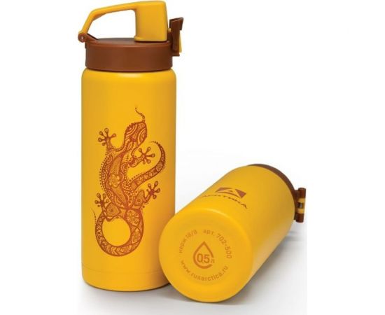 Термокружка Арктика сититерм, 0.5 л, ящерица 702-500-YELD – изображение 2