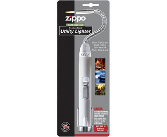 Газовая зажигалка Zippo Flex Neck, сталь, серебристая, 25x12x289 мм 121353 – изображение 2