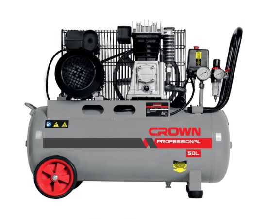 Компрессор с ременным приводом CROWN CT36030 – изображение 2