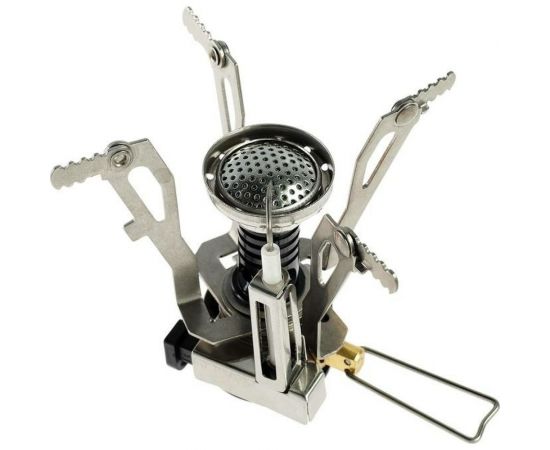 Туристический набор посуды + газовая плита, губка-люфа Maclay 4280850 – изображение 3