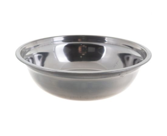 Миска Mallony Bowl-25 2.3 л, с расширенными краями, из нержавеющей стали, зеркальная полировка, д. 25 см 003275 – изображение 4