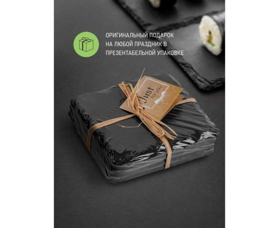 Подставка для посуды PERFECTO LINEA 10x10 см сланец 28-220190 – изображение 5