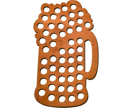 Копилка для пивных крышек PREZENT Кружка, 28x42x0,6 см КОП-003 