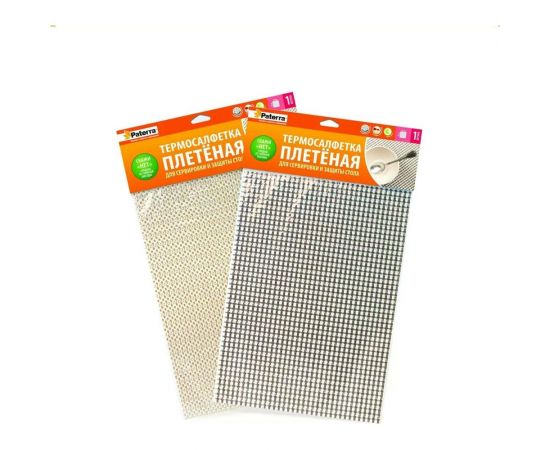 Плетеная термосалфетка для сервировки и защиты стола PATERRA 30х45 см, 2 вида в ассортименте 402-478 