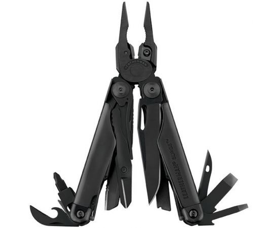 Мультитул Leatherman Surge Black 831334 нейлоновый чехол 