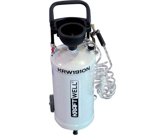 Мобильный маслонагнетатель KraftWell KRW1910N с пневмоприводом 