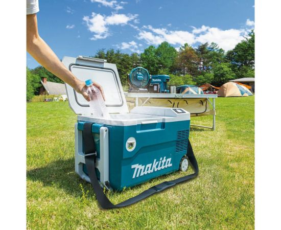 Холодильник с подогревом Makita 20 л, 3 режима питания, без аккумулятора и зарядного устройства DCW180Z – изображение 21