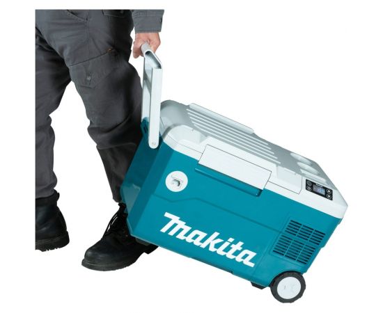 Холодильник с подогревом Makita 20 л, 3 режима питания, без аккумулятора и зарядного устройства DCW180Z – изображение 22