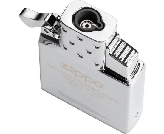 Газовый вставной блок для широкой зажигалки Zippo одинарное пламя, нержавеющая сталь 65826 – изображение 3