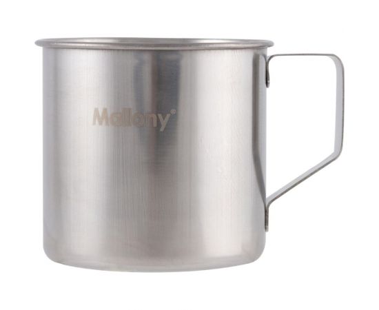 Кружка Mallony FONTE 250 мл, из нержавеющей стали, с загнутыми краями, 7х7 см 003062 – изображение 3