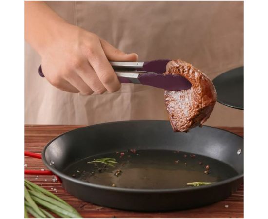 Кулинарные шипцы PATERRA силикон + нержавеющая сталь, 27 см, 402-448 – изображение 3