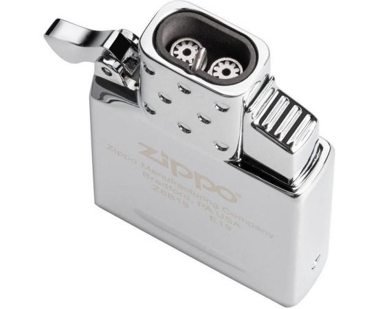 Газовый вставной блок для широкой зажигалки Zippo двойное пламя, нержавеющая сталь 65827 – изображение 5