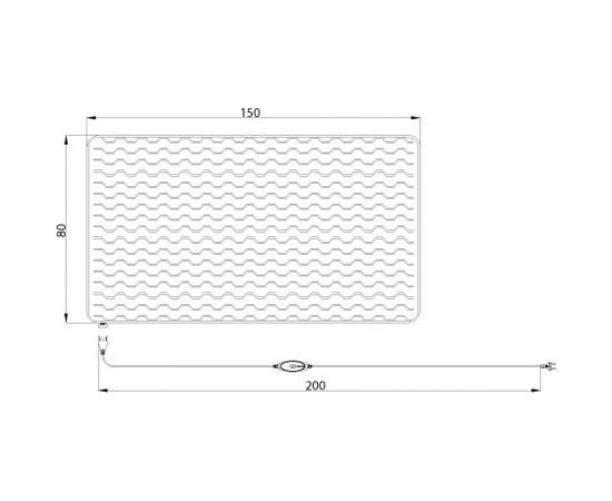 Электропростыня Pekatherm UP110DF – изображение 5