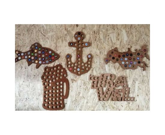 Копилка для пивных крышек PREZENT Кружка, 28x42x0,6 см КОП-003 – изображение 6